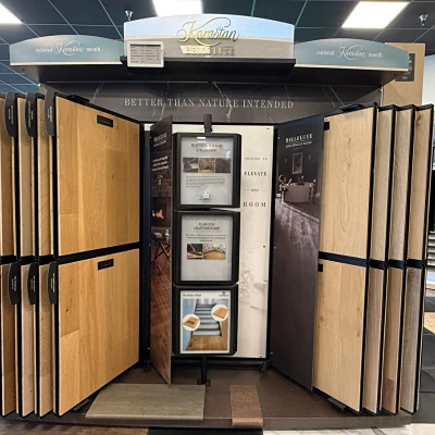 First Floors Carpet One Display